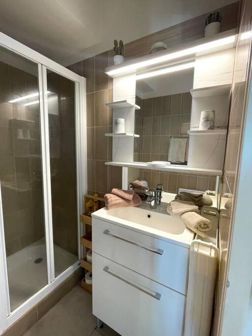 Studio Port Marina - Parking Prive, Climatise Au Ducal Villeneuve-Loubet Dış mekan fotoğraf