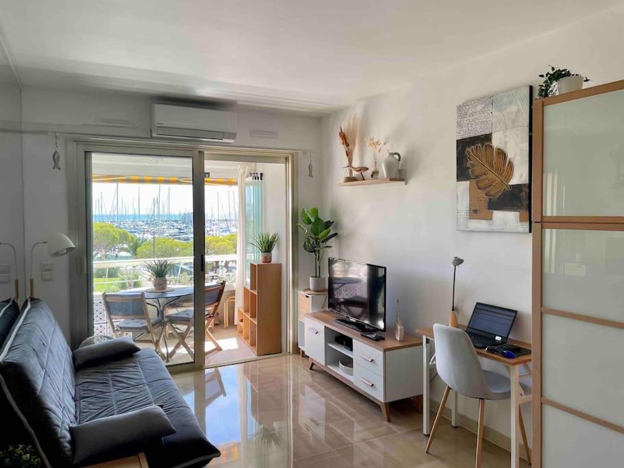 Studio Port Marina - Parking Prive, Climatise Au Ducal Villeneuve-Loubet Dış mekan fotoğraf