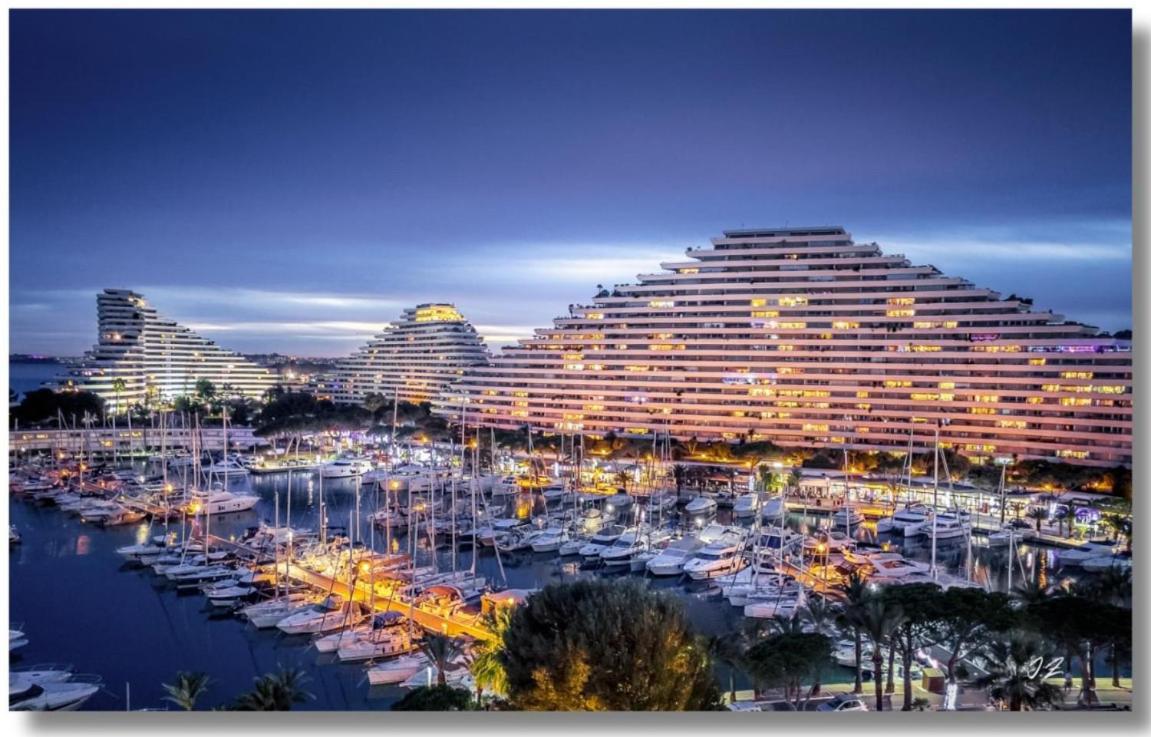 Studio Port Marina - Parking Prive, Climatise Au Ducal Villeneuve-Loubet Dış mekan fotoğraf