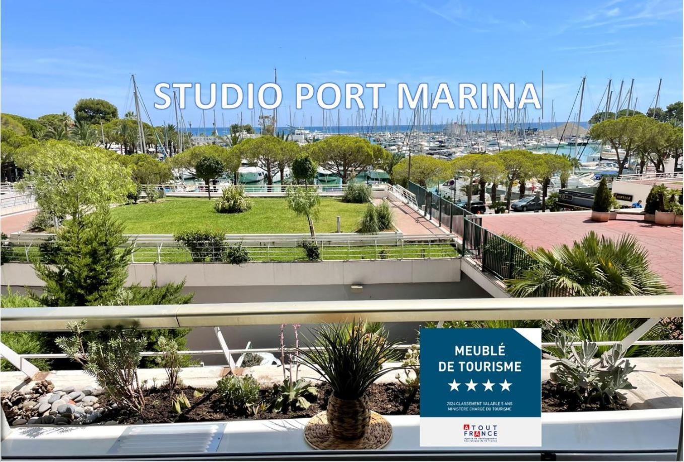 Studio Port Marina - Parking Prive, Climatise Au Ducal Villeneuve-Loubet Dış mekan fotoğraf